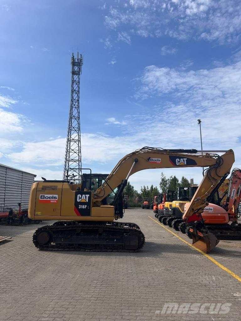 CAT 316FL Vikšriniai ekskavatoriai