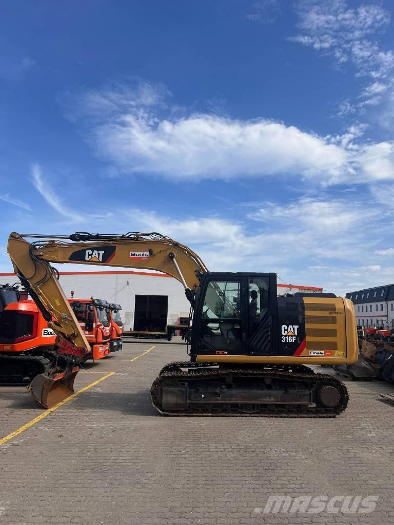 CAT 316FL Vikšriniai ekskavatoriai