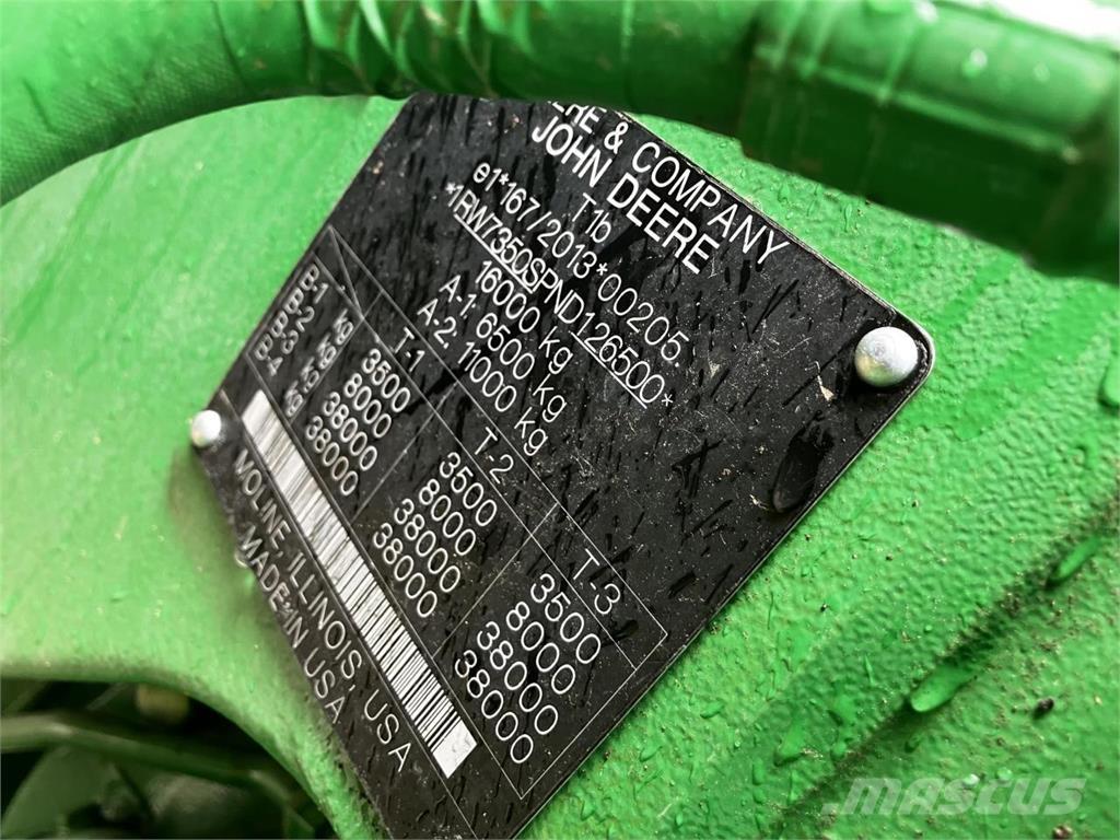 John Deere 7R 350 Traktoriai