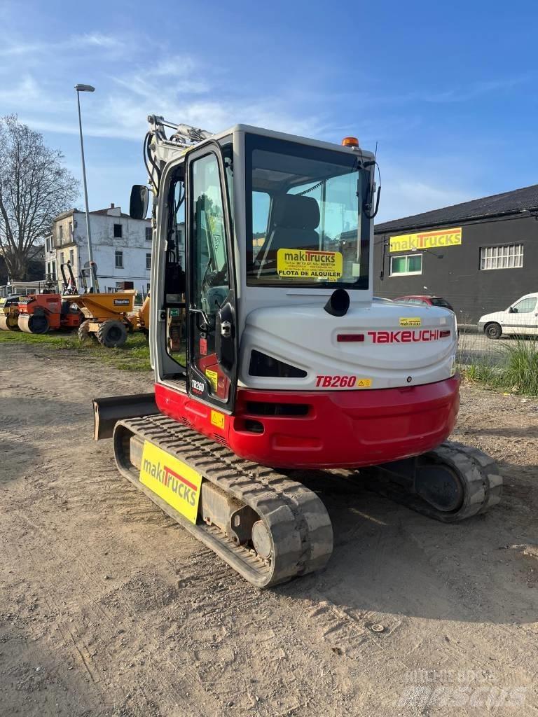 Takeuchi TB260 Mini ekskavatoriai < 7 t