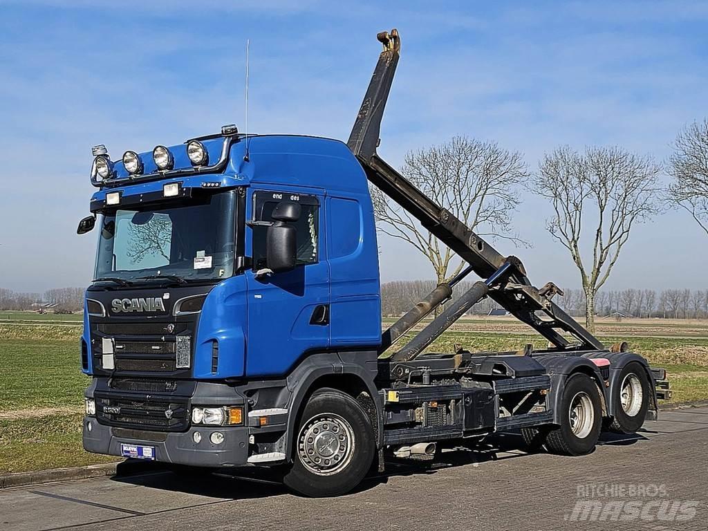 Scania R500 Sunkvežimiai su keliamuoju kabliu