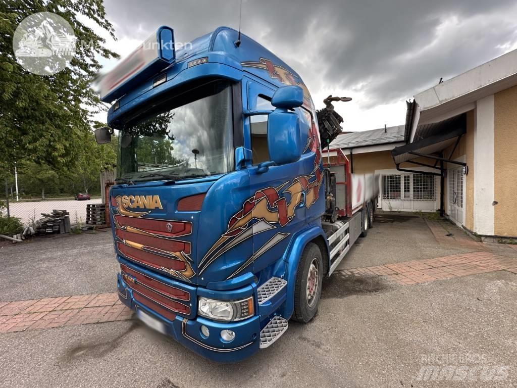 Scania G 490 Automobiliniai kranai