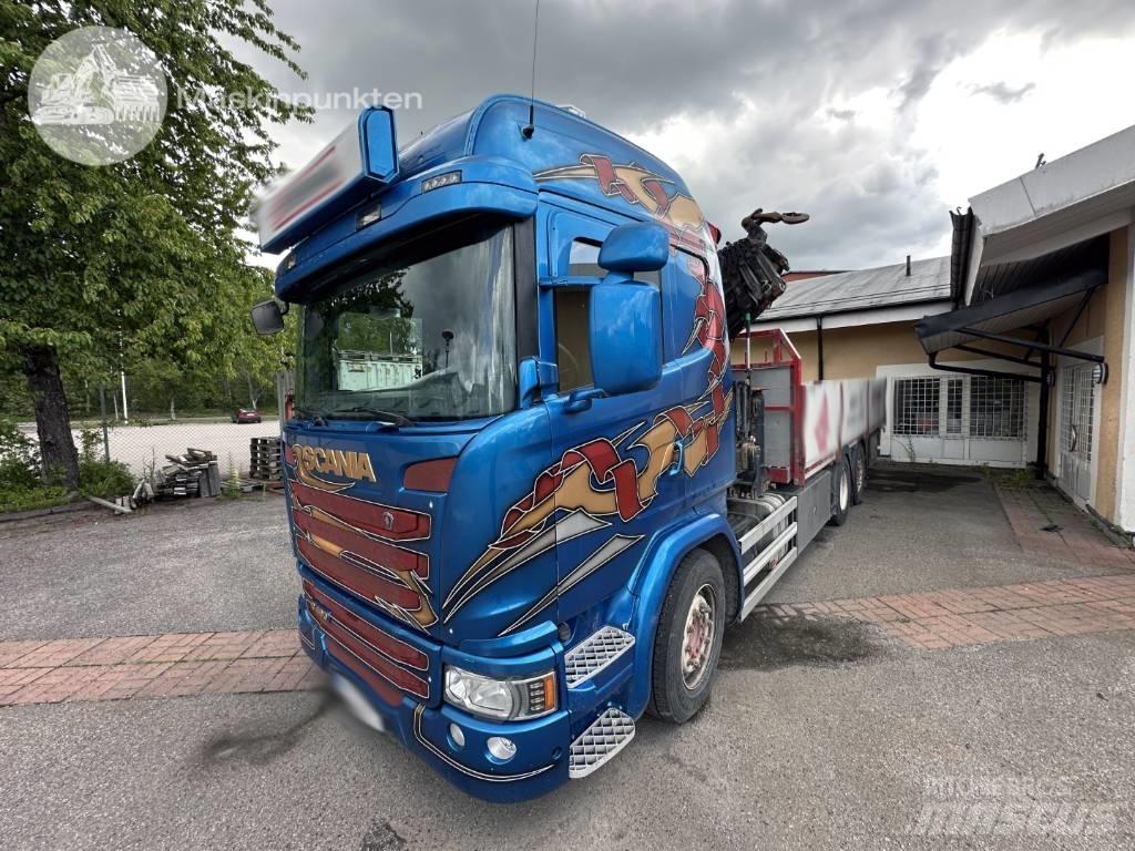 Scania G 490 Automobiliniai kranai
