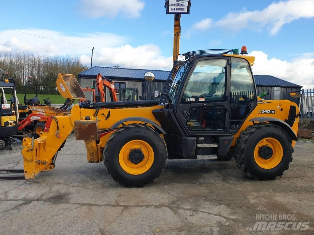 JCB 540-140 Teleskopiniai krautuvai