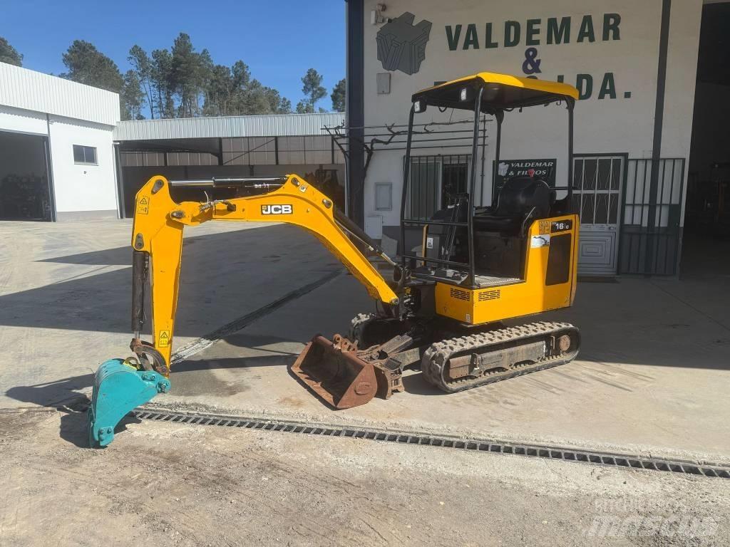 JCB 16 C-1 Mini ekskavatoriai < 7 t