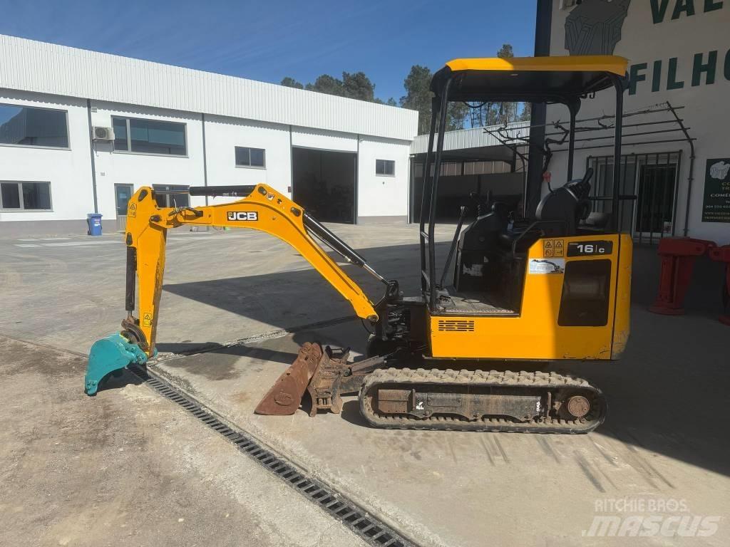 JCB 16 C-1 Mini ekskavatoriai < 7 t