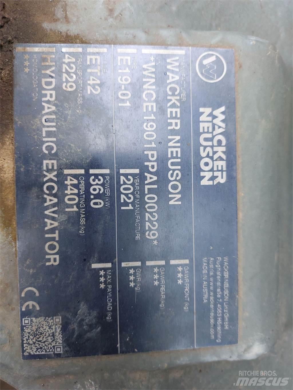 Wacker Neuson ET42 Vikšriniai ekskavatoriai