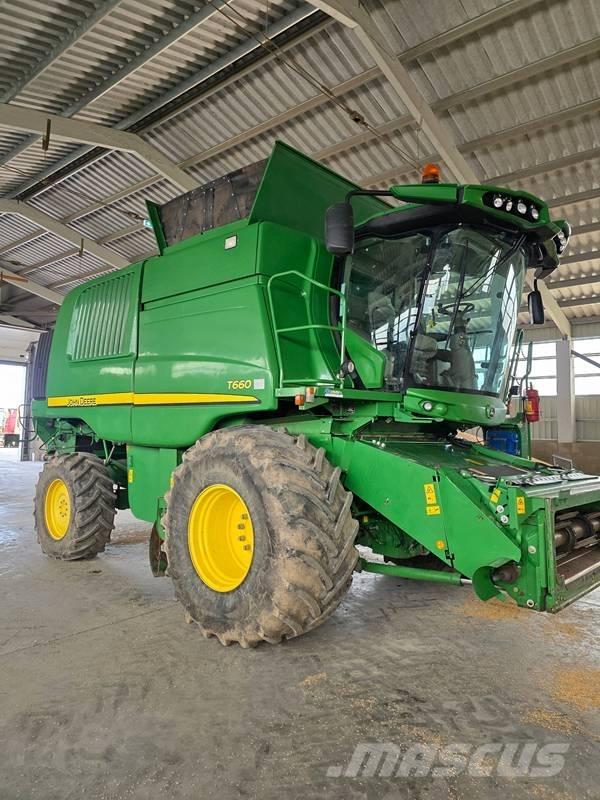 John Deere T 660 Derliaus nuėmimo kombainai