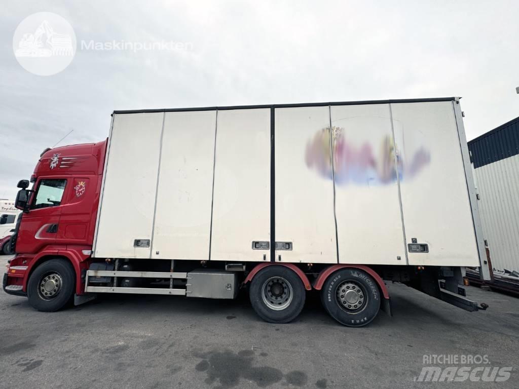 Scania R 420 LB Sunkvežimiai su dengtu kėbulu