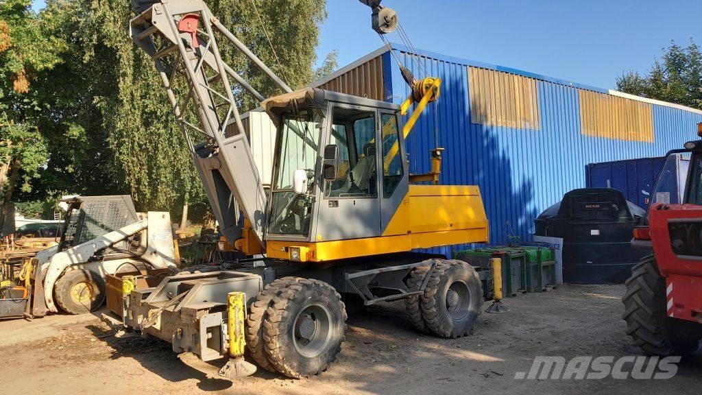 Sennebogen S612M Neapdoroto reljefo kranai