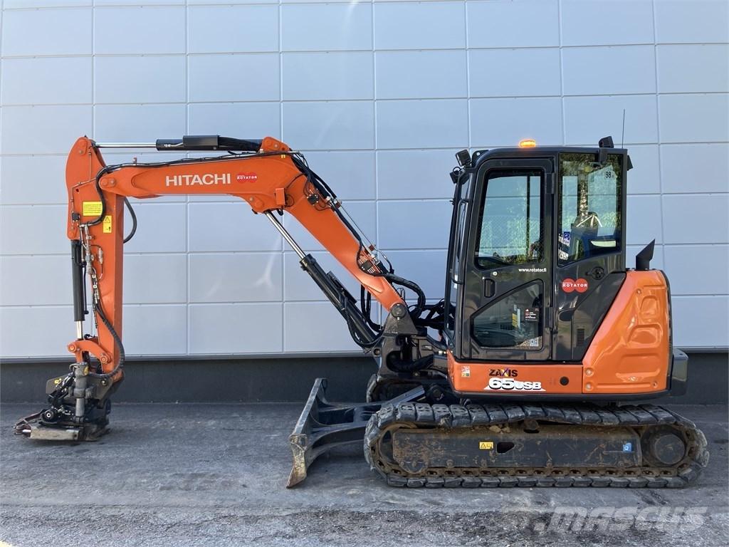 Hitachi ZX 65 USB-6 Mini ekskavatoriai < 7 t