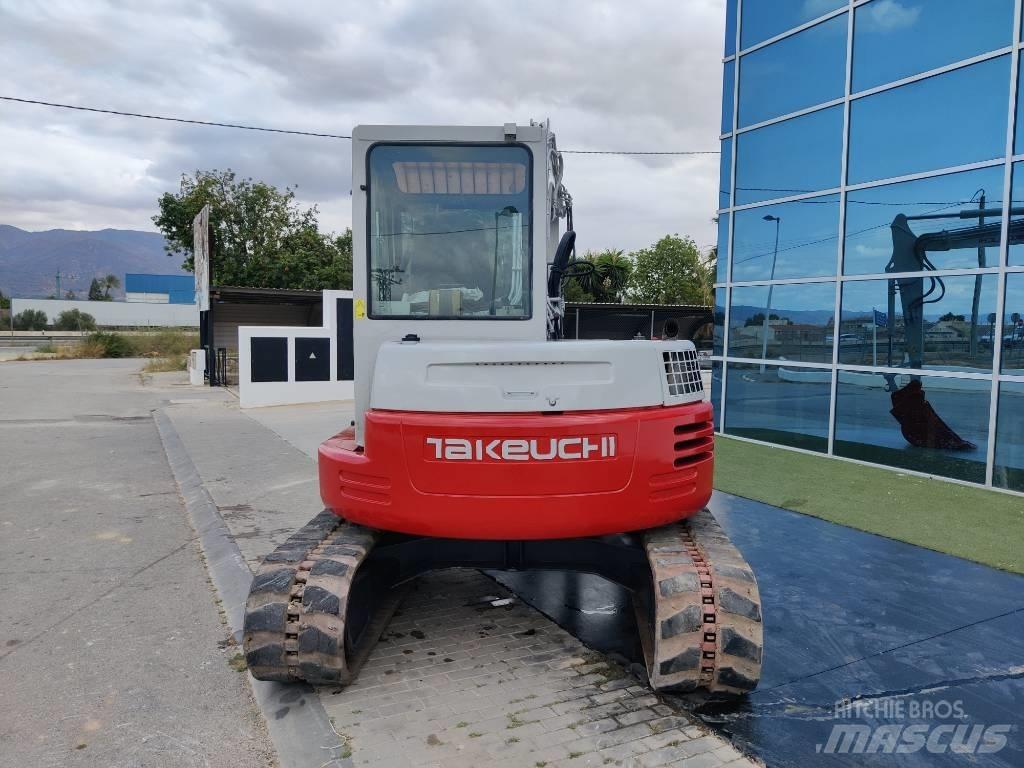 Takeuchi TB 80 FR Mini ekskavatoriai < 7 t