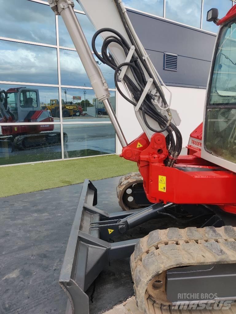 Takeuchi TB 80 FR Mini ekskavatoriai < 7 t