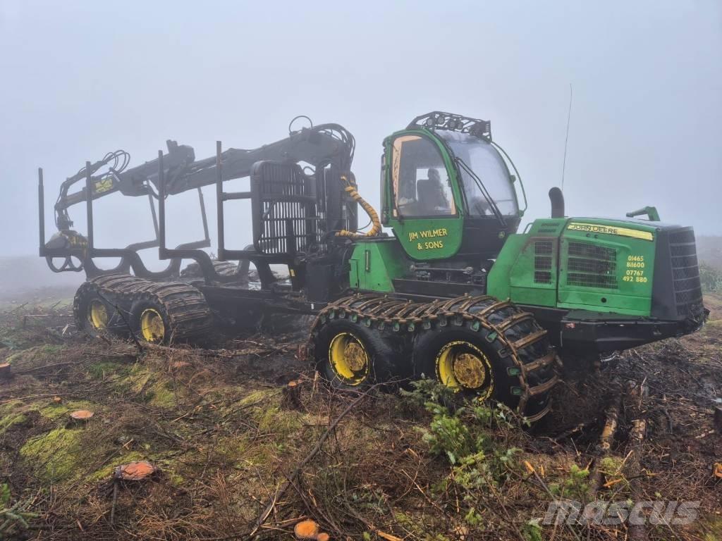 John Deere 1910 E Naudoti miškovežiai (Forvarderiai)