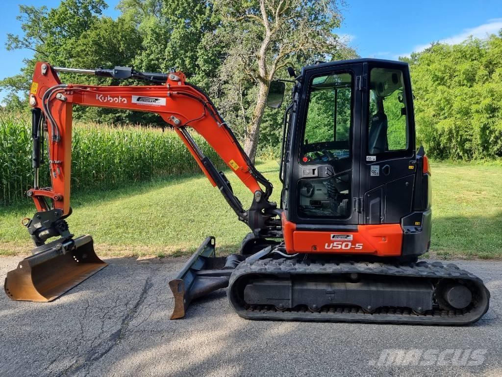 Kubota U 50-5 Mini ekskavatoriai < 7 t