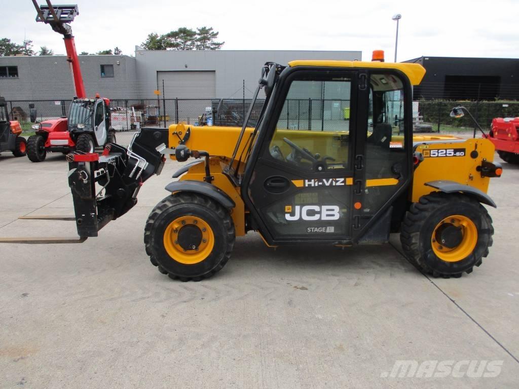 JCB 525-60 (873) Teleskopiniai krautuvai