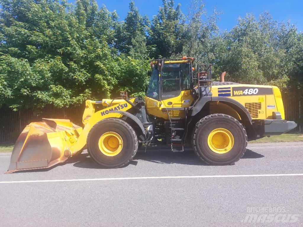 Komatsu WA480-8 Naudoti ratiniai krautuvai