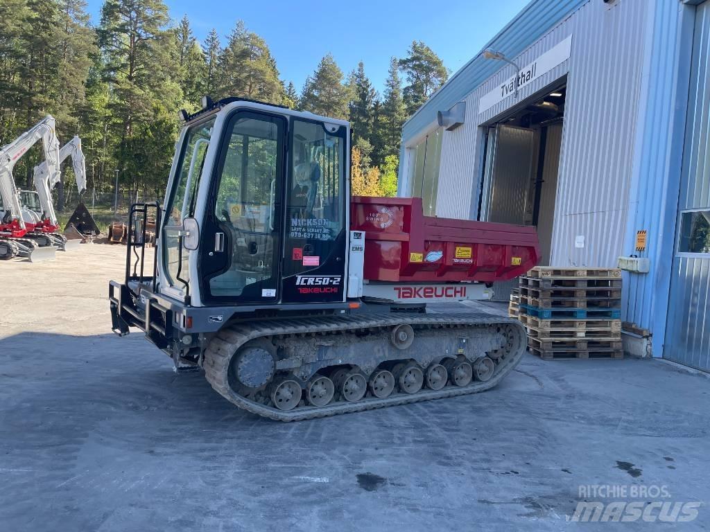 Takeuchi TCR 50-2 Vikšrinė savivartė technika