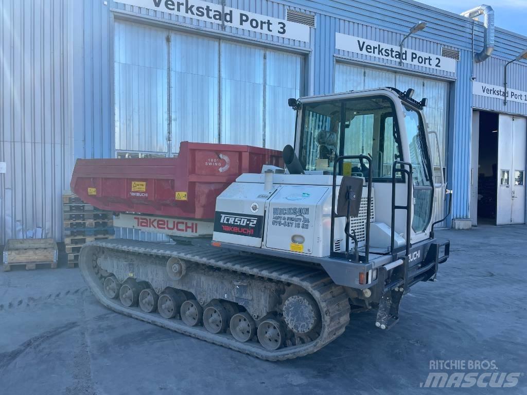 Takeuchi TCR 50-2 Vikšrinė savivartė technika