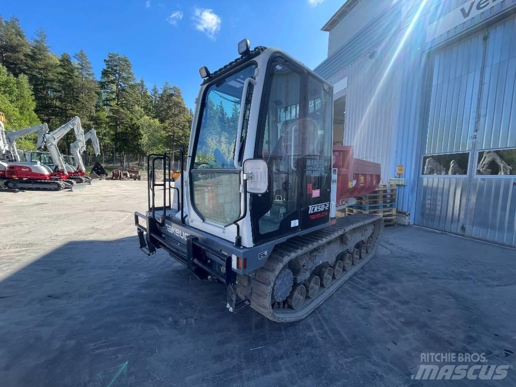 Takeuchi TCR 50-2 Vikšrinė savivartė technika