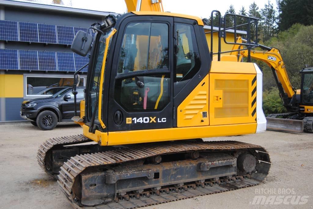 JCB 140 X Vikšriniai ekskavatoriai