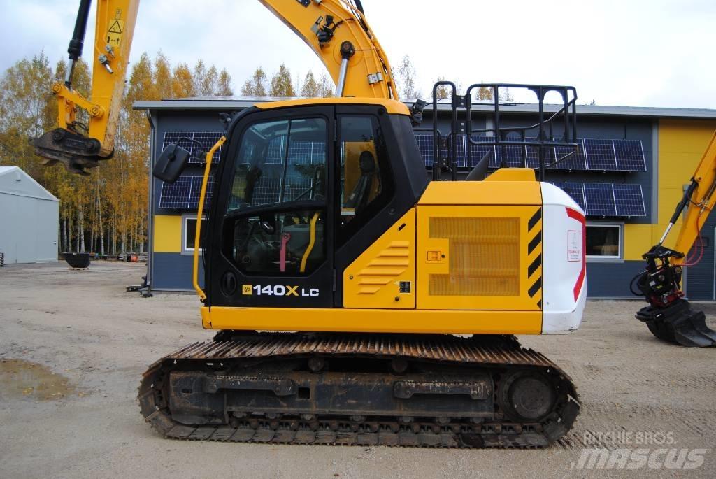 JCB 140 X Vikšriniai ekskavatoriai