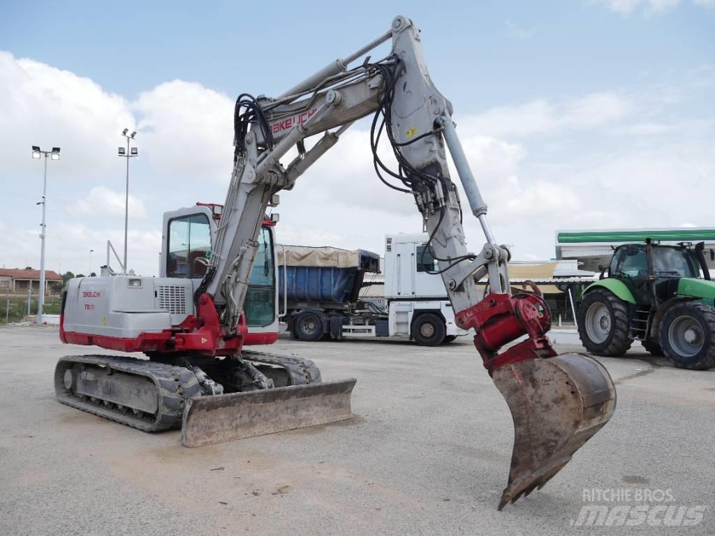 Takeuchi TB 175 Vidutinės galios ekskavatoriai 7-12 t