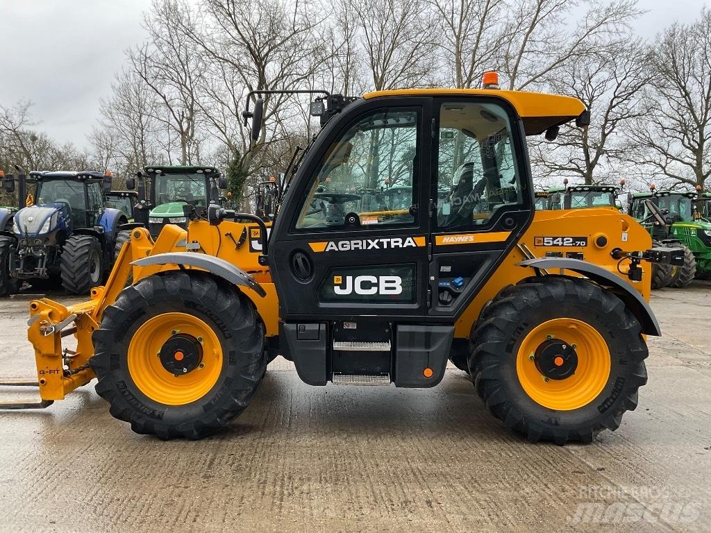 JCB 542 70 AGRI XTRA Teleskopiniai krautuvai žemės ūkiui