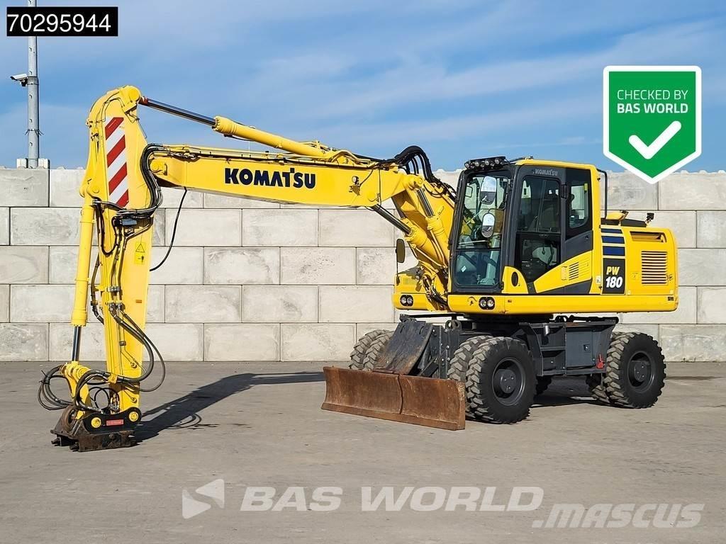 Komatsu PW180 -11 Ratiniai ekskavatoriai