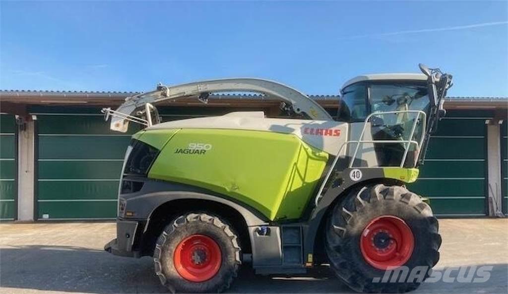 CLAAS Jaguar 950 Pašarų ruošimo technika