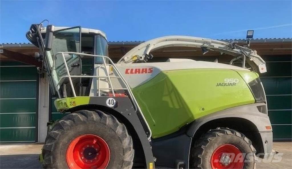 CLAAS Jaguar 950 Pašarų ruošimo technika