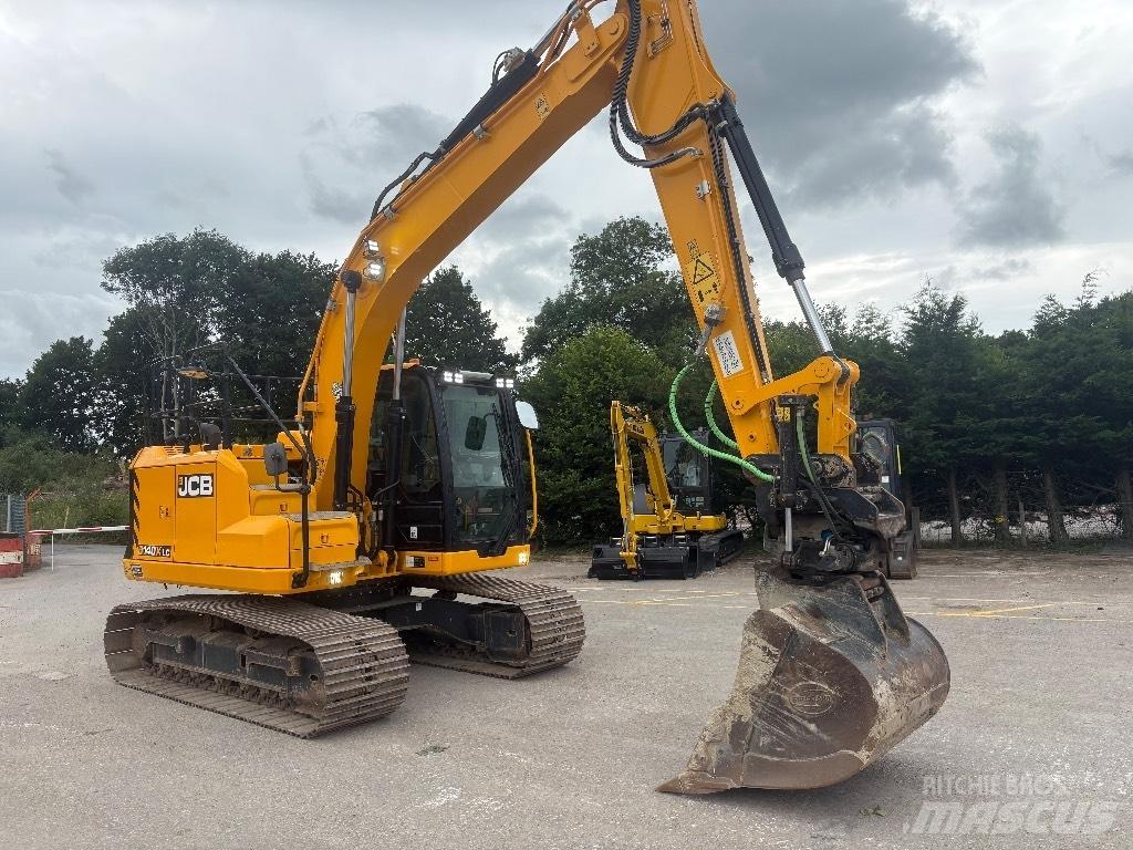 JCB 140X Steelwrist Vikšriniai ekskavatoriai