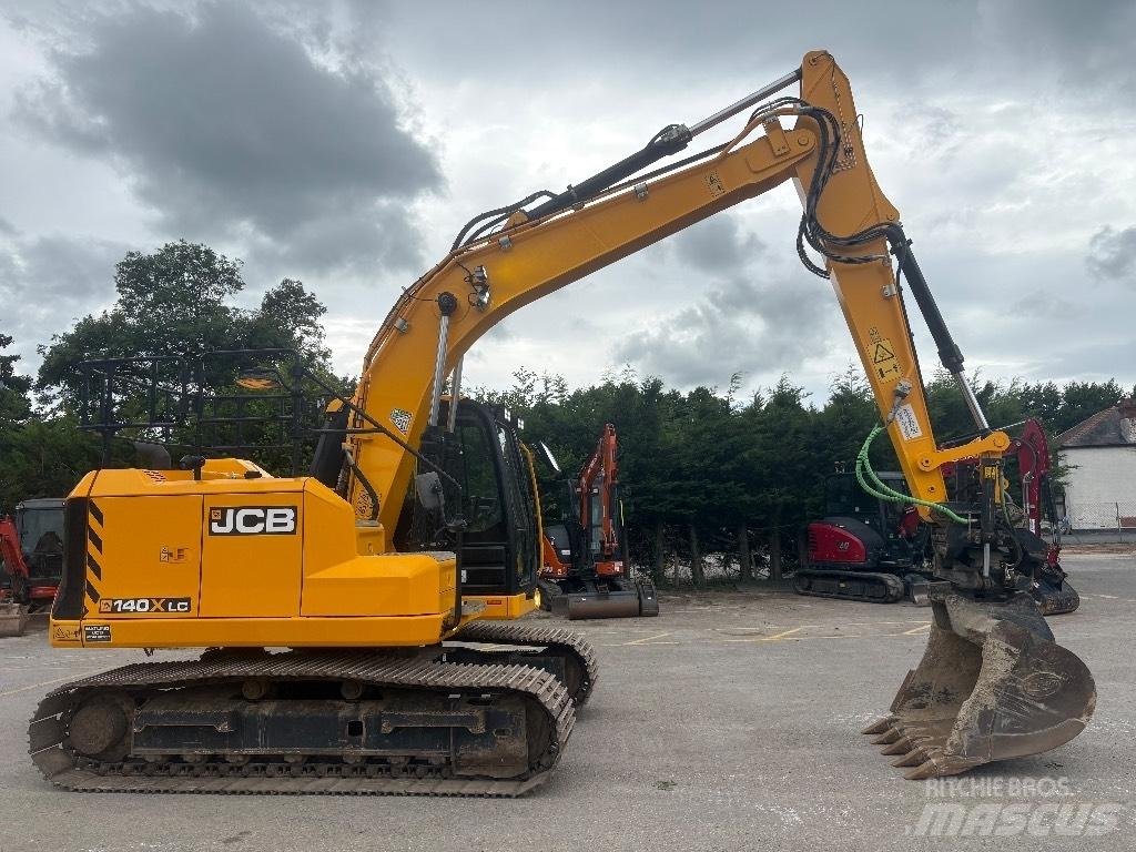 JCB 140X Steelwrist Vikšriniai ekskavatoriai