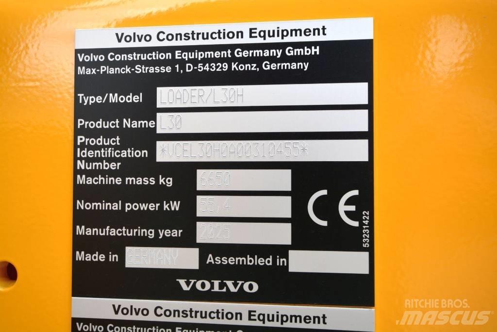 Volvo L 30 H Naudoti ratiniai krautuvai