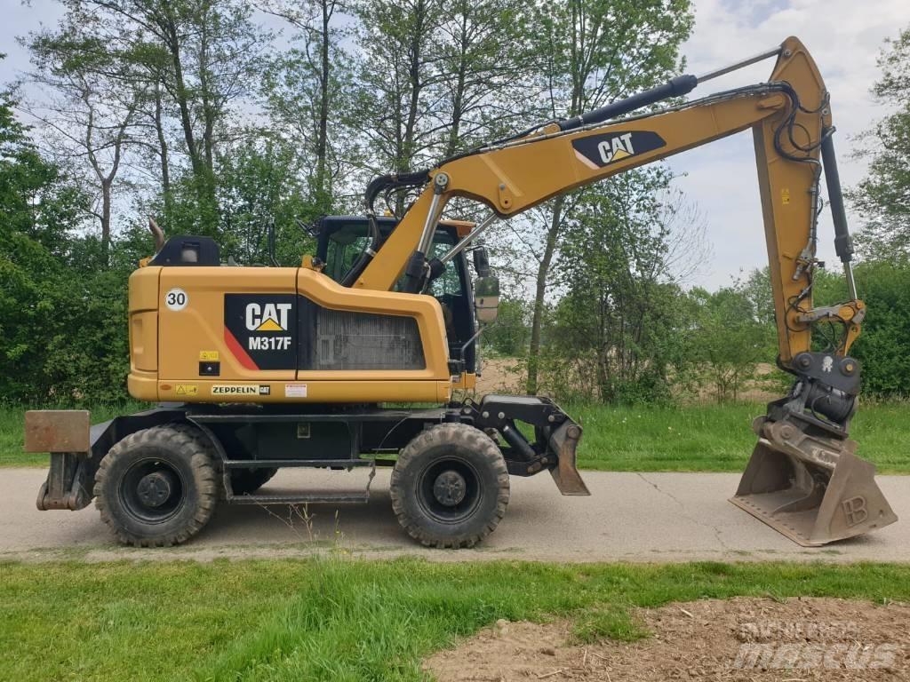 CAT M 317 F Ratiniai ekskavatoriai