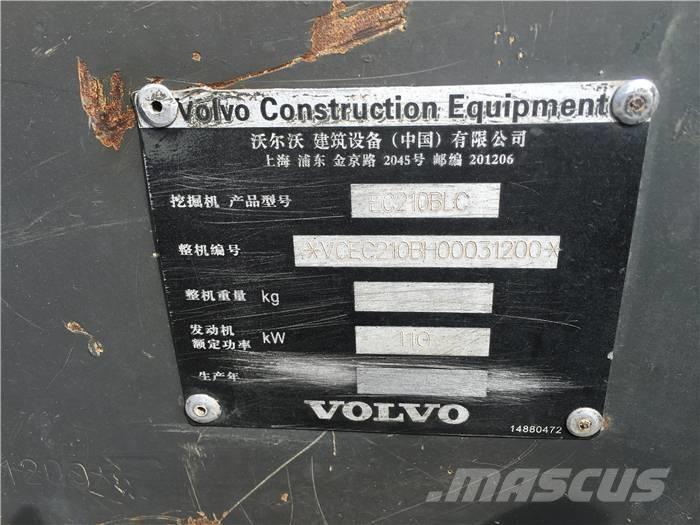 Volvo EC 210 B LC Vikšriniai ekskavatoriai