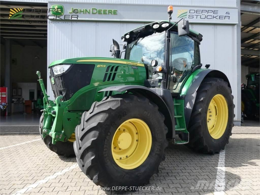 John Deere 6170R Traktoriai