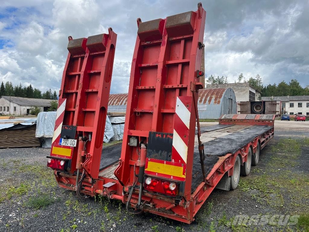 King GTS 44/3 Žemo iškrovimo puspriekabės