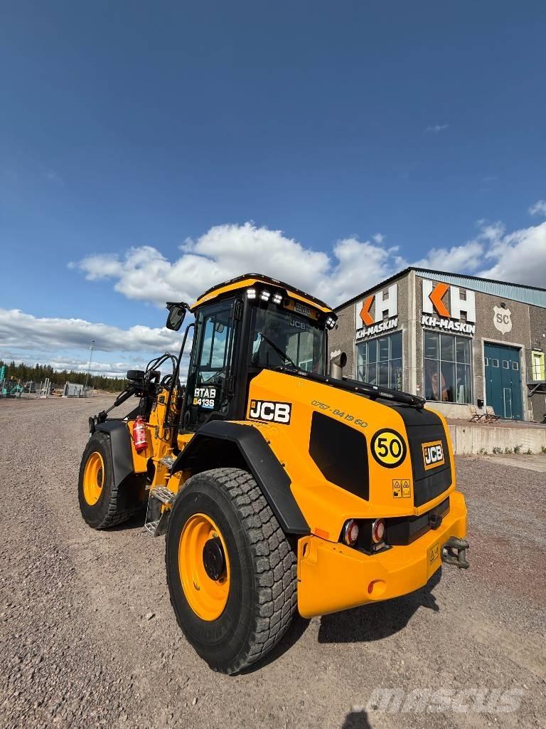JCB 413S Naudoti ratiniai krautuvai