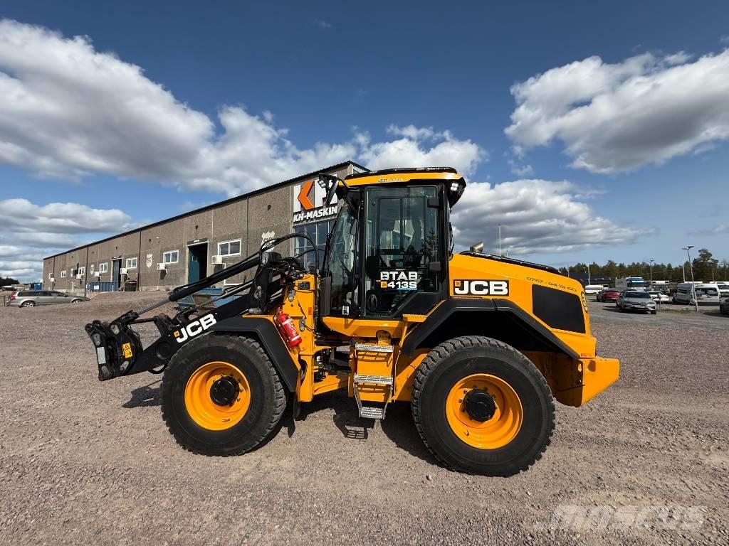 JCB 413S Naudoti ratiniai krautuvai