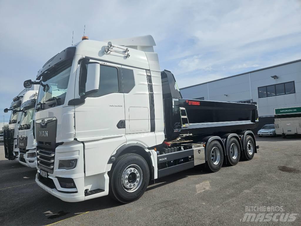 MAN TGX 35.510 8x4-4 Savivarčių priekabų vilkikai