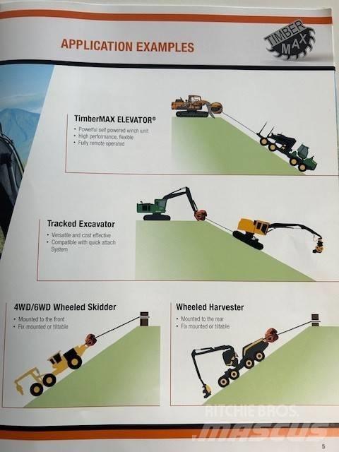  Timbermax T8 Miško technika - Kita