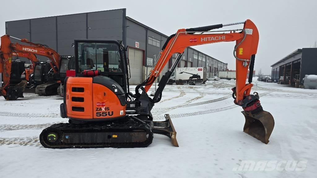 Hitachi ZX 55 U-5 Mini ekskavatoriai < 7 t