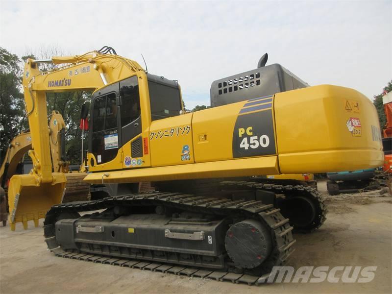 Komatsu PC 450 Vikšriniai ekskavatoriai