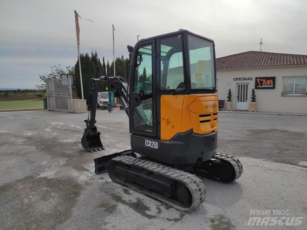 Volvo ECR 25 D Mini ekskavatoriai < 7 t