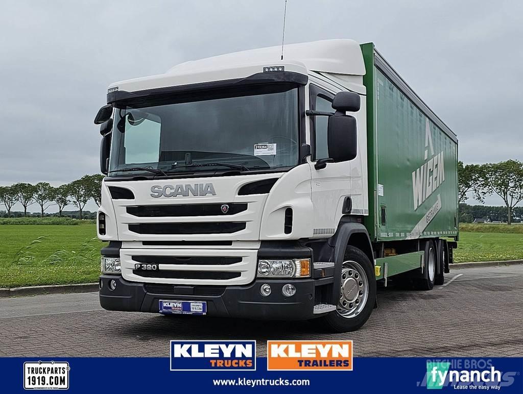 Scania P320 Priekabos su tentu