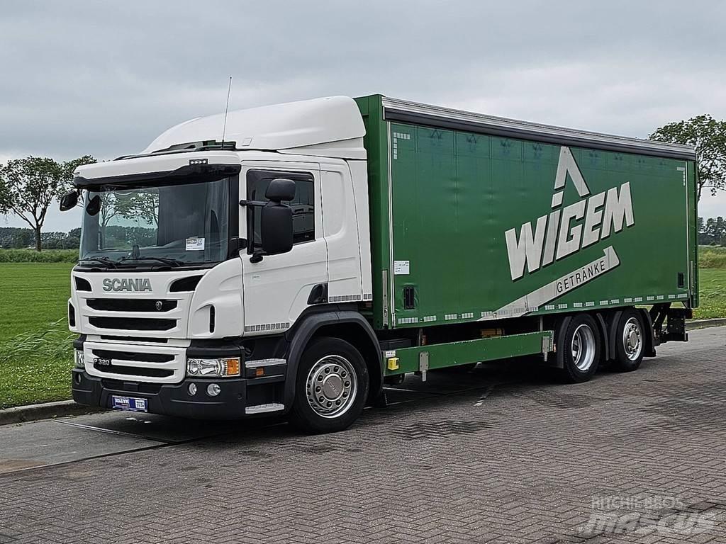 Scania P320 Priekabos su tentu