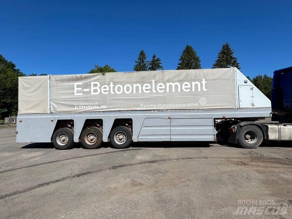 Orthaus OGT 24/B Bortinių sunkvežimių priekabos su nuleidžiamais bortais