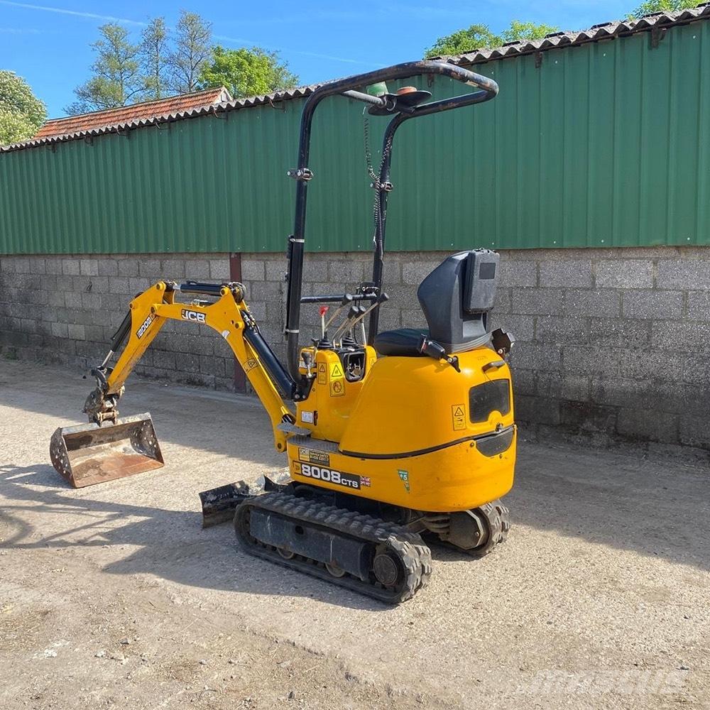 JCB 8008 Mini ekskavatoriai < 7 t