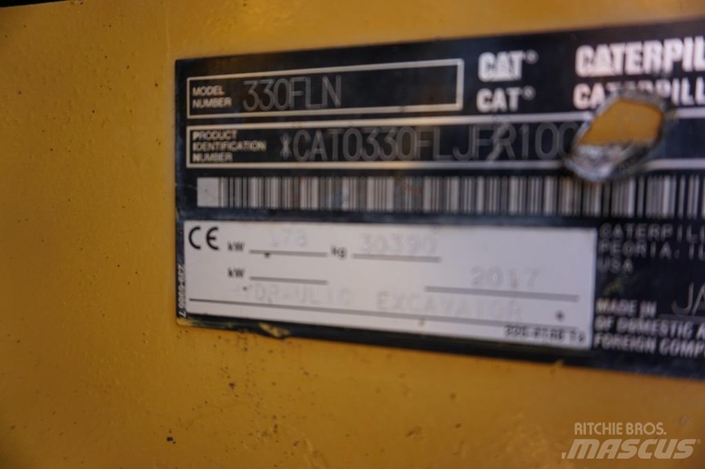 CAT 330F NL Vikšriniai ekskavatoriai